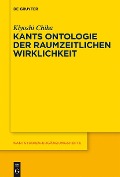 Cover-Bild zum Titel 'Kants Ontologie der raumzeitlichen Wirklichkeit' von 'Kiyoshi Chiba'