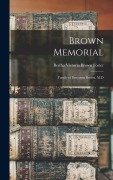 Cover-Bild zum Titel 'Brown Memorial' von 'Foster Bertha Victoria Brown'