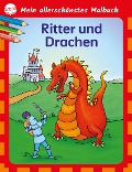 Mein allerschönstes Malbuch. Ritter und Drachen - Birgitta Nicolas
