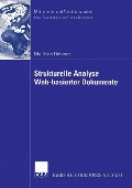 Cover-Bild zum Titel 'Strukturelle Analyse Web-basierter Dokumente' von 'Matthias Dehmer'