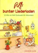 Cover-Bild zum Titel 'Rolfs bunter Liederladen' von 'Rolf Zuckowski'