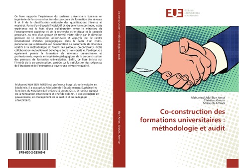 Co-construction des formations universitaires : méthodologie et audit - Mohamed Adel Ben Amor, Christian Greuin, Mlaoueh Ammar
