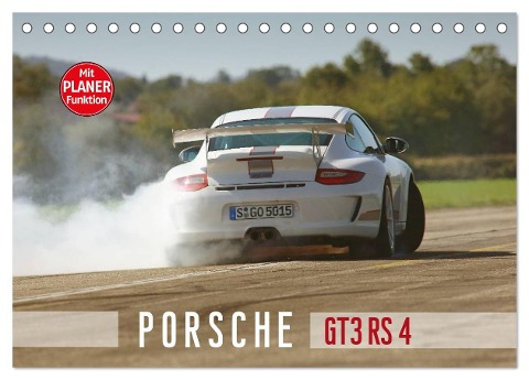 Porsche GT3RS 4,0 (Tischkalender 2024 DIN A5 quer), CALVENDO Monatskalender - Stefan Bau