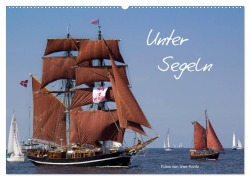 Cover-Bild zum Titel 'Unter Segeln (Wandkalender 2026 DIN A2 quer), CALVENDO Monatskalender' von 'Uwe Kantz'