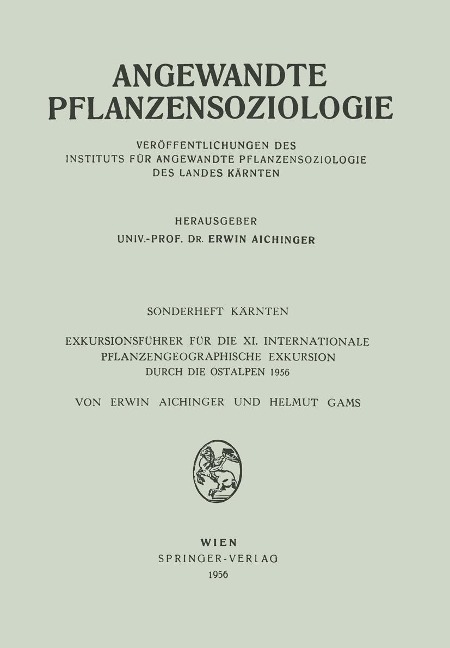 Sonderheft Kärnten - Erwin Aichinger, Helmut Gams