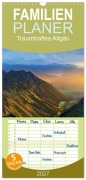 Cover-Bild zum Titel 'Familienplaner 2027 - Traumhaftes Allgäu mit 5 Spalten (Wandkalender, 21 x 45 cm) CALVENDO' von 'Andreas Ellinger'