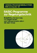 Cover-Bild zum Titel 'BASIC-Programme zur Regelungstechnik' von ''