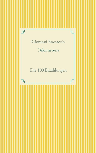 Dekamerone - Giovanni Boccaccio