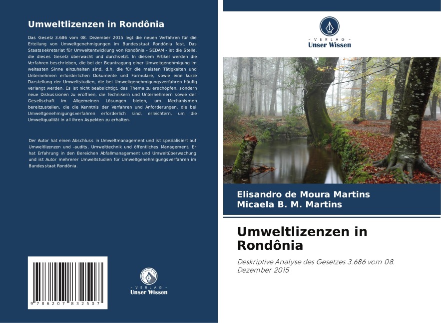 Umweltlizenzen in Rondônia - Elisandro de Moura Martins, Micaela B. M. Martins