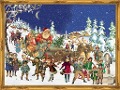 Adventskalender "Nikolaus im Schnee" - 