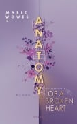 Cover-Bild zum Titel 'Anatomy of a Broken Heart' von 'Marie Wowes'