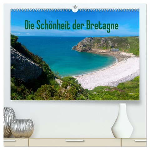 Die Schönheit der Bretagne (hochwertiger Premium Wandkalender 2024 DIN A2 quer), Kunstdruck in Hochglanz - Tanja Voigt