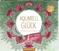 Cover-Bild zum Titel 'Aquarell-Glück. Mandalazauber' von ''