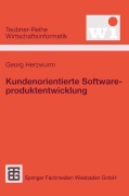 Cover-Bild zum Titel 'Kundenorientierte Softwareproduktentwicklung' von 'Georg Herzwurm'