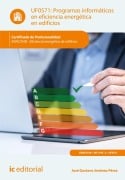 Programas informáticos en eficiencia energética en edificios. ENAC0108 - José Gustavo Jiménez Pérez