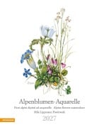 Cover-Bild zum Titel 'Alpenblumen-Aquarelle Kalender 2027' von ''