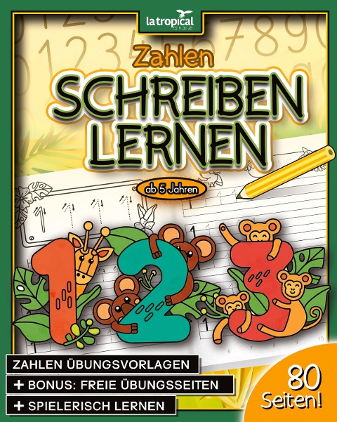 Zahlen schreiben lernen ab 5 Jahren - David Ludwig