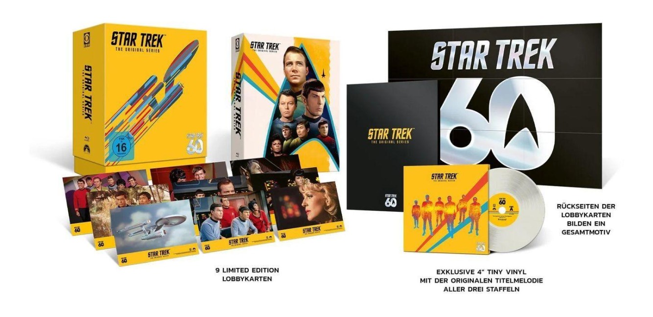 Star Trek - The Original Series (60th Anniversary Collector's Edition) (Komplette Serie) - 