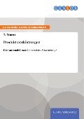 Cover-Bild zum Titel 'Produktionskürzungen' von 'T. Trares'