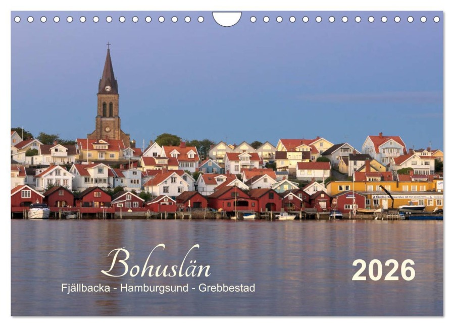 Bohuslän Fjällbacka - Hamburgsund - Grebbestad 2026 (Wandkalender 2026 DIN A4 quer), CALVENDO Monatskalender - Klaus Kolfenbach