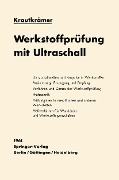 Cover-Bild zum Titel 'Werkstoffprüfung mit Ultraschall' von 'Josef Krautkrämer, Herbert Krautkrämer'