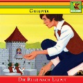 Cover-Bild zum Titel 'Gulliver - Die Reise nach Liliput' von 'Ralf Eberhard, Jonathan Swift'