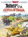 Cover-Bild zum Titel 'Asterix e la corsa d'Italia' von 'Jean-Yves Ferri, Didier Conrad'