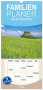 Cover-Bild zum Titel 'Familienplaner 2026 - HEGAUBERGE mit 5 Spalten (Wandkalender, 21 x 45 cm) CALVENDO' von 'Giuseppe Di Domenico'