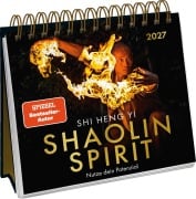 Cover-Bild zum Titel 'Postkartenkalender 2027: Shaolin Spirit' von 'Shi Heng Yi'