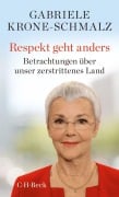 Cover-Bild zum Titel 'Respekt geht anders' von 'Gabriele Krone-Schmalz'