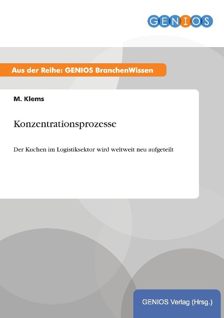 Konzentrationsprozesse - M. Klems