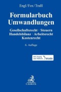 Cover-Bild zum Titel 'Formularbuch Umwandlungen' von ''