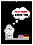 Cover-Bild zum Titel 'Noch mehr DENGLISCH (Wandkalender 2026 DIN A2 hoch), CALVENDO Monatskalender' von 'Angelika Keller'
