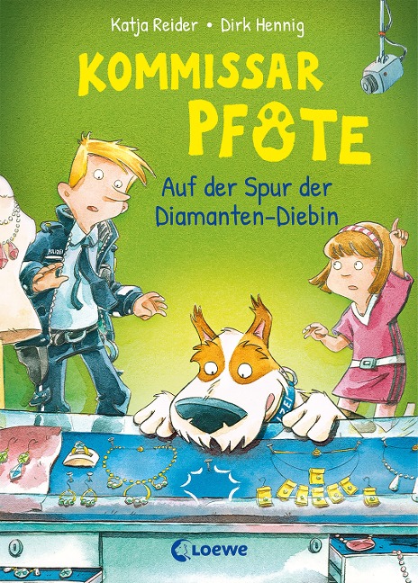 Kommissar Pfote (Band 2) - Auf der Spur der Diamanten-Diebin - Katja Reider
