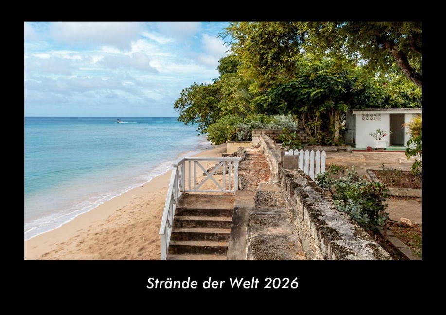 Strände der Welt 2026 Fotokalender DIN A3 - Tobias Becker
