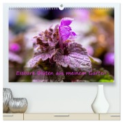 Cover-Bild zum Titel 'Essbare Blüten aus meinem Garten (hochwertiger Premium Wandkalender 2026 DIN A2 quer), Kunstdruck in Hochglanz' von 'Monika Scheurer'