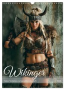 Cover-Bild zum Titel 'Wikinger - Stolze Walküren in Kampfbereitschaft (Wandkalender 2026 DIN A3 hoch), CALVENDO Monatskalender' von 'Anja Frost'
