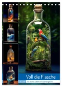 Cover-Bild zum Titel 'Voll die Flasche (Tischkalender 2026 DIN A5 hoch), CALVENDO Monatskalender' von 'Kerstin Waurick'