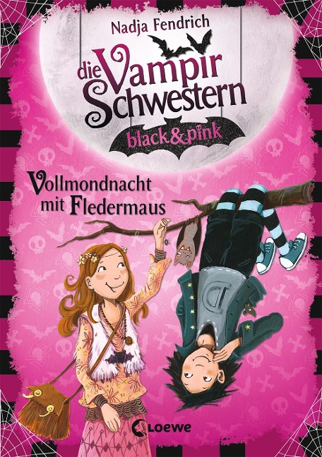 Die Vampirschwestern black & pink (Band 2) - Vollmondnacht mit Fledermaus - Nadja Fendrich