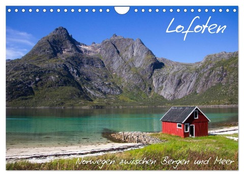 Lofoten - Norwegen zwischen Bergen und Meer (Wandkalender 2025 DIN A4 quer), CALVENDO Monatskalender - Frauke Gimpel