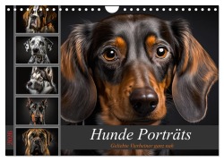 Cover-Bild zum Titel 'Hunde Porträts (Wandkalender 2026 DIN A4 quer), CALVENDO Monatskalender' von 'Dirk Meutzner'