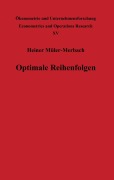 Cover-Bild zum Titel 'Optimale Reihenfolgen' von 'H. Müller-Merbach'