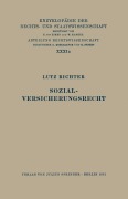 Cover-Bild zum Titel 'Sozialversicherungsrecht' von 'Lutz Richter'