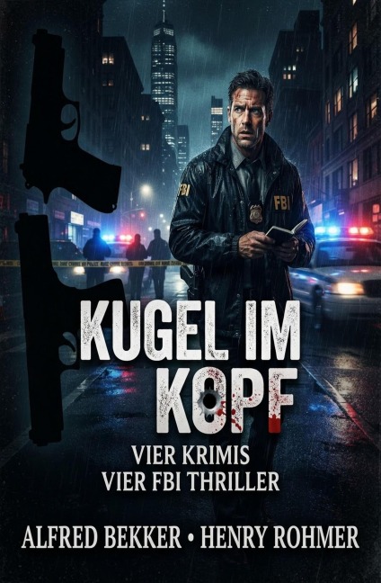 Kugel im Kopf: Vier Krimis - Alfred Bekker, Henry Rohmer