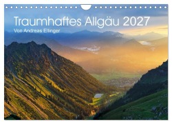Cover-Bild zum Titel 'Traumhaftes Allgäu (Wandkalender 2027 DIN A4 quer), CALVENDO Monatskalender' von 'Andreas Ellinger'