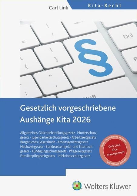 Gesetzlich vorgeschriebene Aushänge Kita 2026 - 