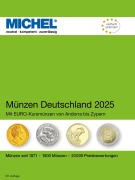 Cover-Bild zum Titel 'Münzen Deutschland 2025' von 'Michel-Redaktion'