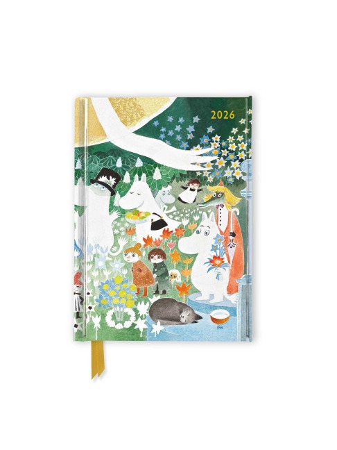 Tove Jansson - Moomin - Die wundersame Reise ins Mumintal - Taschenkalender 2026 - Tree Flame