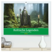 Cover-Bild zum Titel 'Keltische Legenden - Die kleinen Wesen der Natur (hochwertiger Premium Wandkalender 2026 DIN A2 quer), Kunstdruck in Hochglanz' von 'Alain Gaymard'