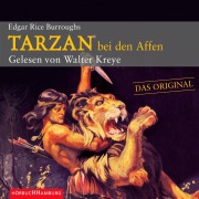 Cover-Bild zum Titel 'Tarzan bei den Affen' von 'Edgar Rice Burroughs'